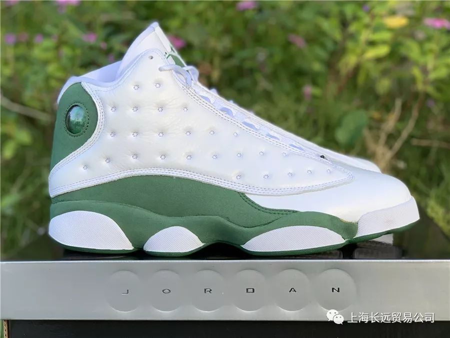 air jordan 13 pe 乔13 aj13 雷阿伦 白绿 414571-125