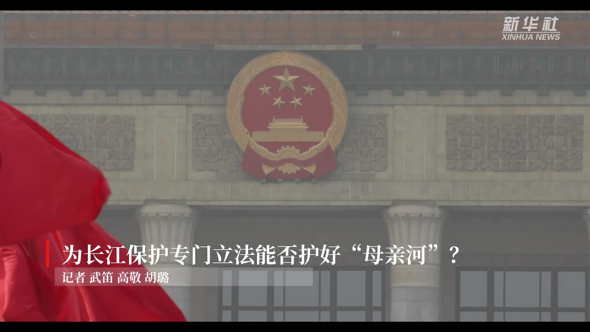 为长江保护专门立法能否护好“母亲河”？