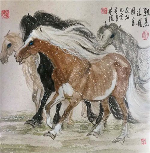 【书画名家】多姿多彩的生命礼赞—著名画家吴团良绘画作品赏析