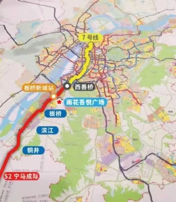板桥地区接下来还规划布局7,8,9及16号线4条地铁线