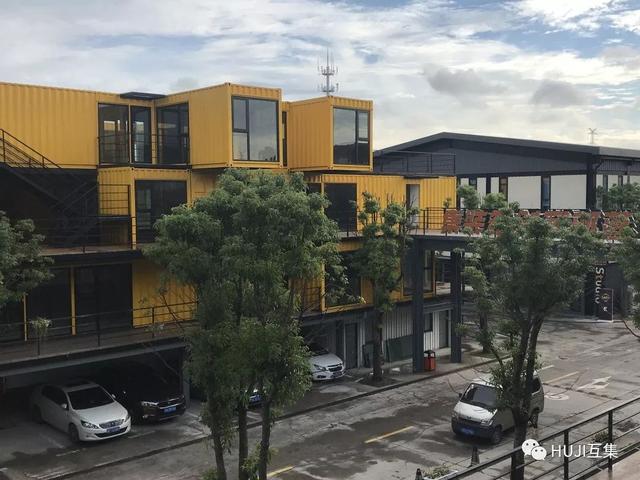 上海「智慧湾」花园式集装箱办公园区,开辟文创天地新坐标