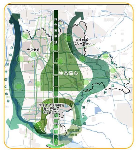 大兴分区规划获批 建设北京南部地区的首都新国门