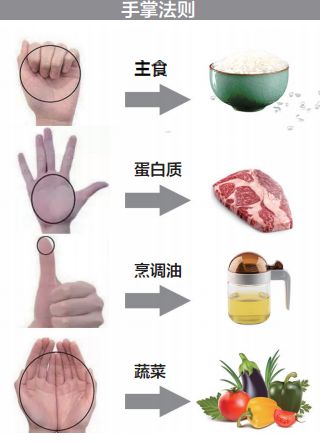 用"手掌法则"测量摄入量,糖尿病患者健康饮食就靠它