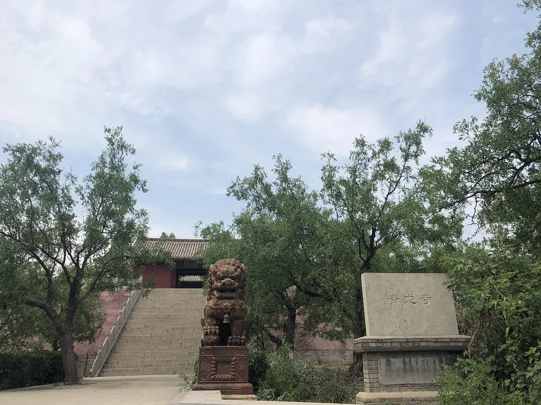 青龙寺壁画 青龙寺 位于运城市稷山县马村.