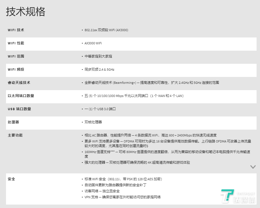 支持WiFi6，带宽达到3000Mbps，网件RAX40路由器评测 | 钛极客