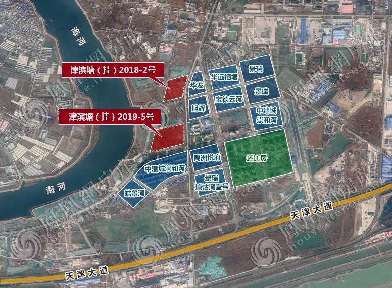 开发区,塘沽湾10.5亿上架三宅地,最高楼面价冲击2万
