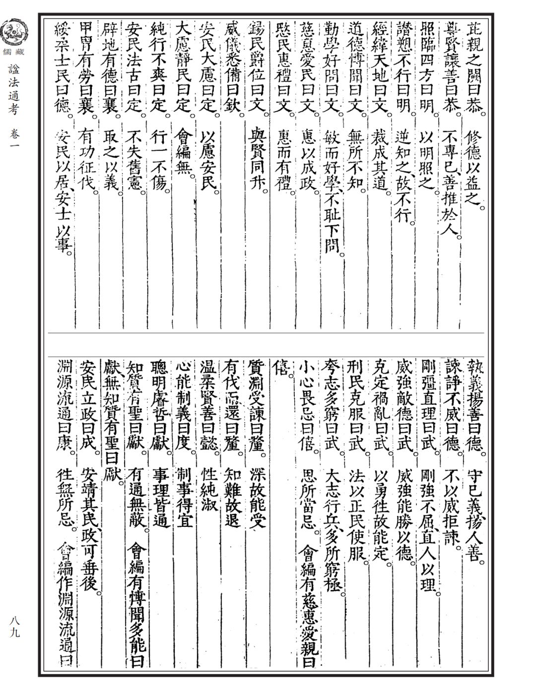 明）王圻《谥法通考》｜《儒藏·史部·杂史类》第六种_凤凰网