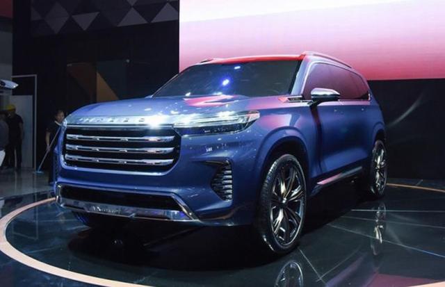 2019广州车展,奇瑞全新中大型suv 星途vx概念版亮相