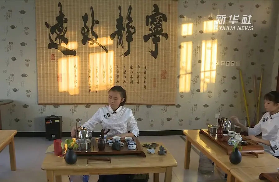 河北临城：茶艺文化进校园