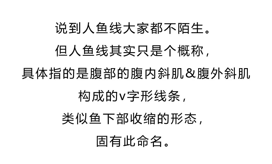 人鱼线的4个等级，据不完全估计，90%都是第4级...