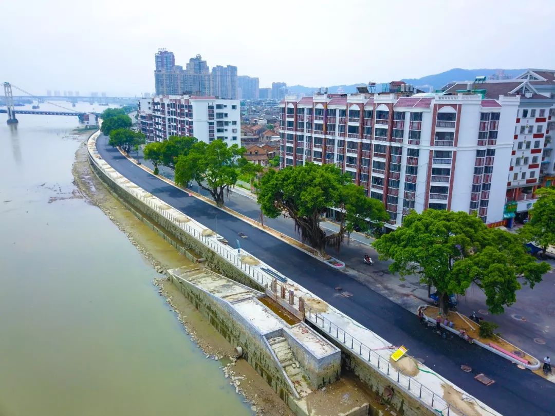 龙海市锦江道石码段道路即将通车!将进一步打通龙海沿江大通道