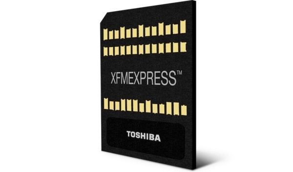 东芝推出XFMExpress标准：NVMe SSD缩微成存储卡