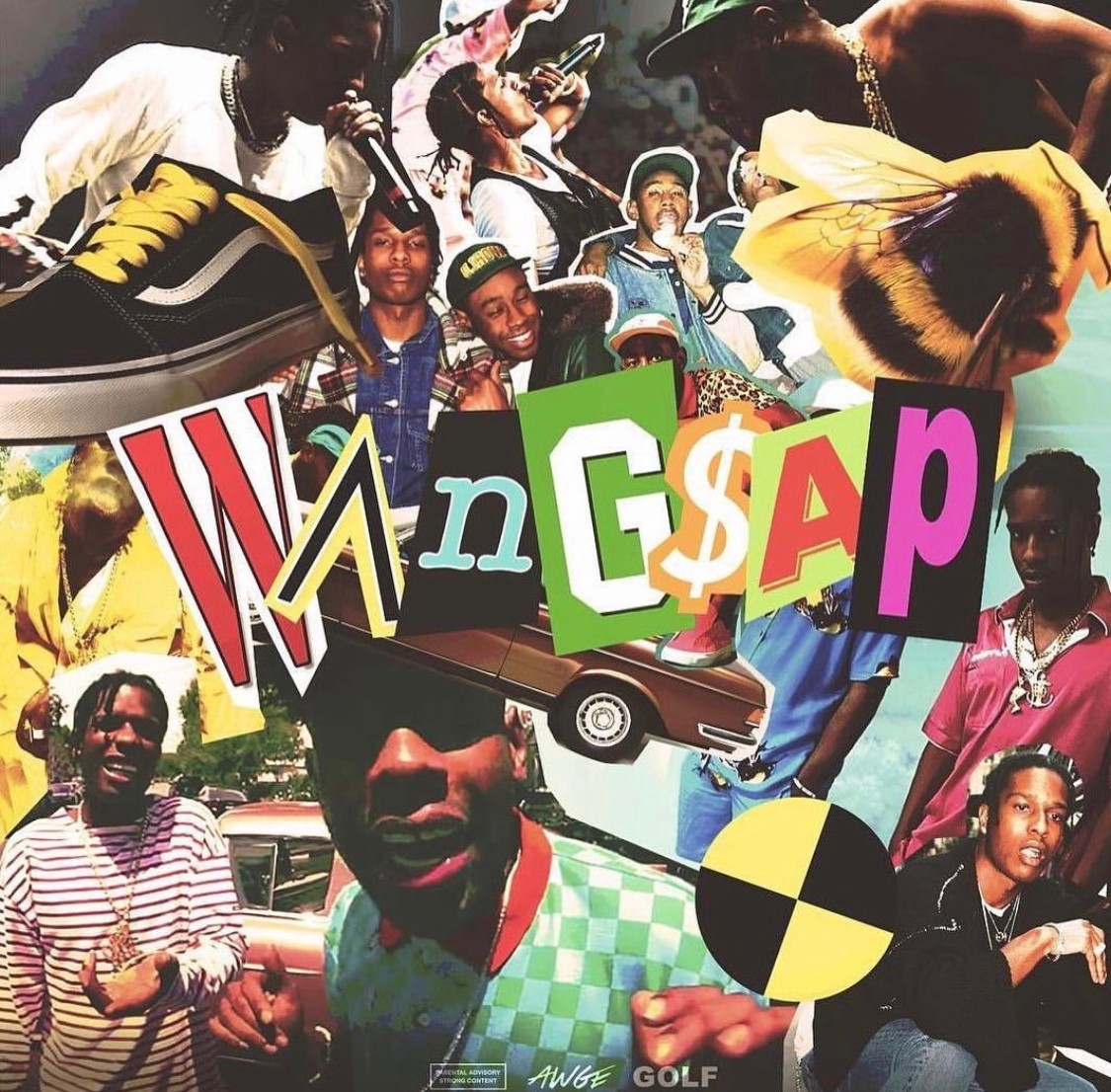 tyler, the creator x asap rocky?这俩潮流带货王要搞联乘了?