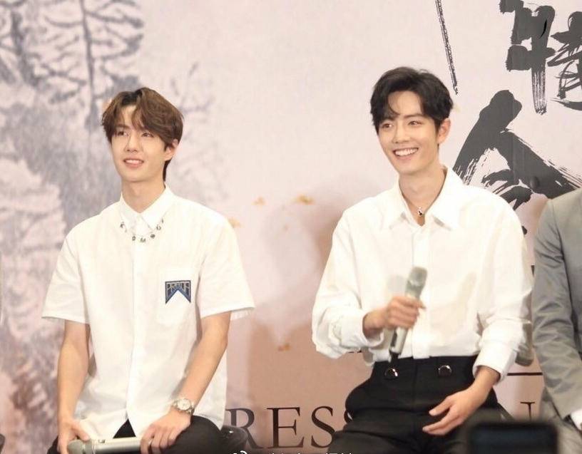 [伍脊六兽]《陈情令》团综来袭，“吸血”肖战王一博惹争议