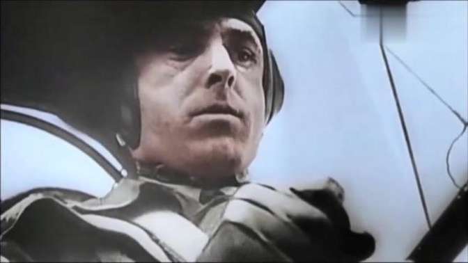 二战经典电影,盟军战机疯狂投弹轰炸德军营地