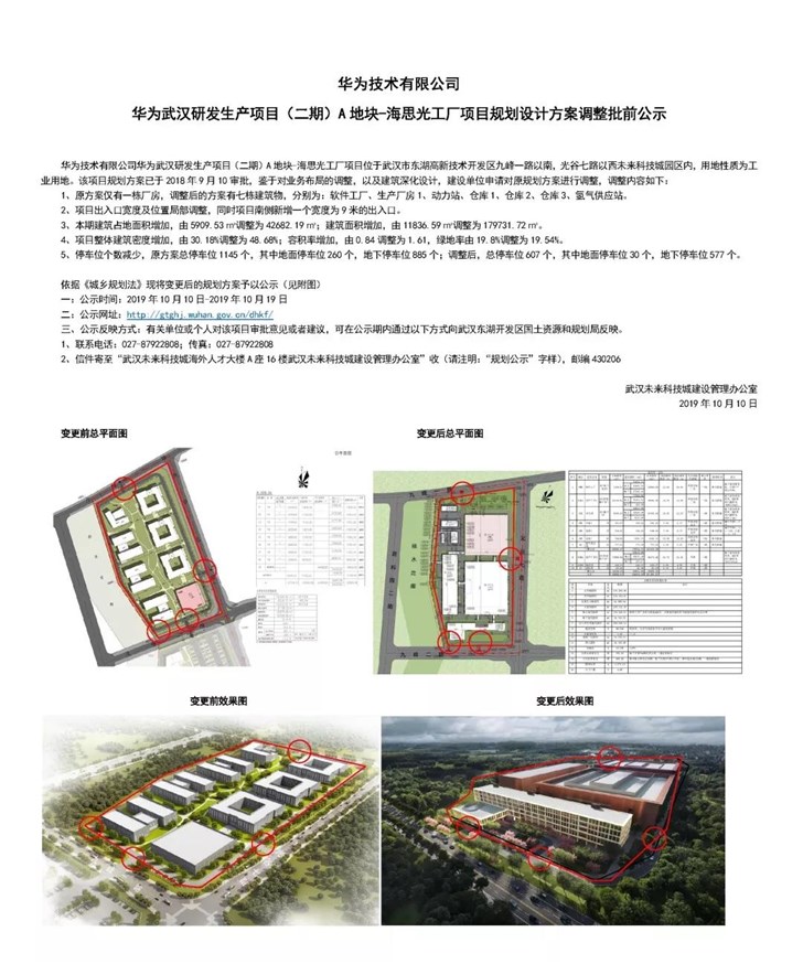 [IT之家]18亿扩建华为海思武汉光工厂，美国光通信供应商危机来了？