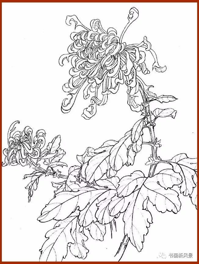 白描有朴素简洁,概括明确的特点.