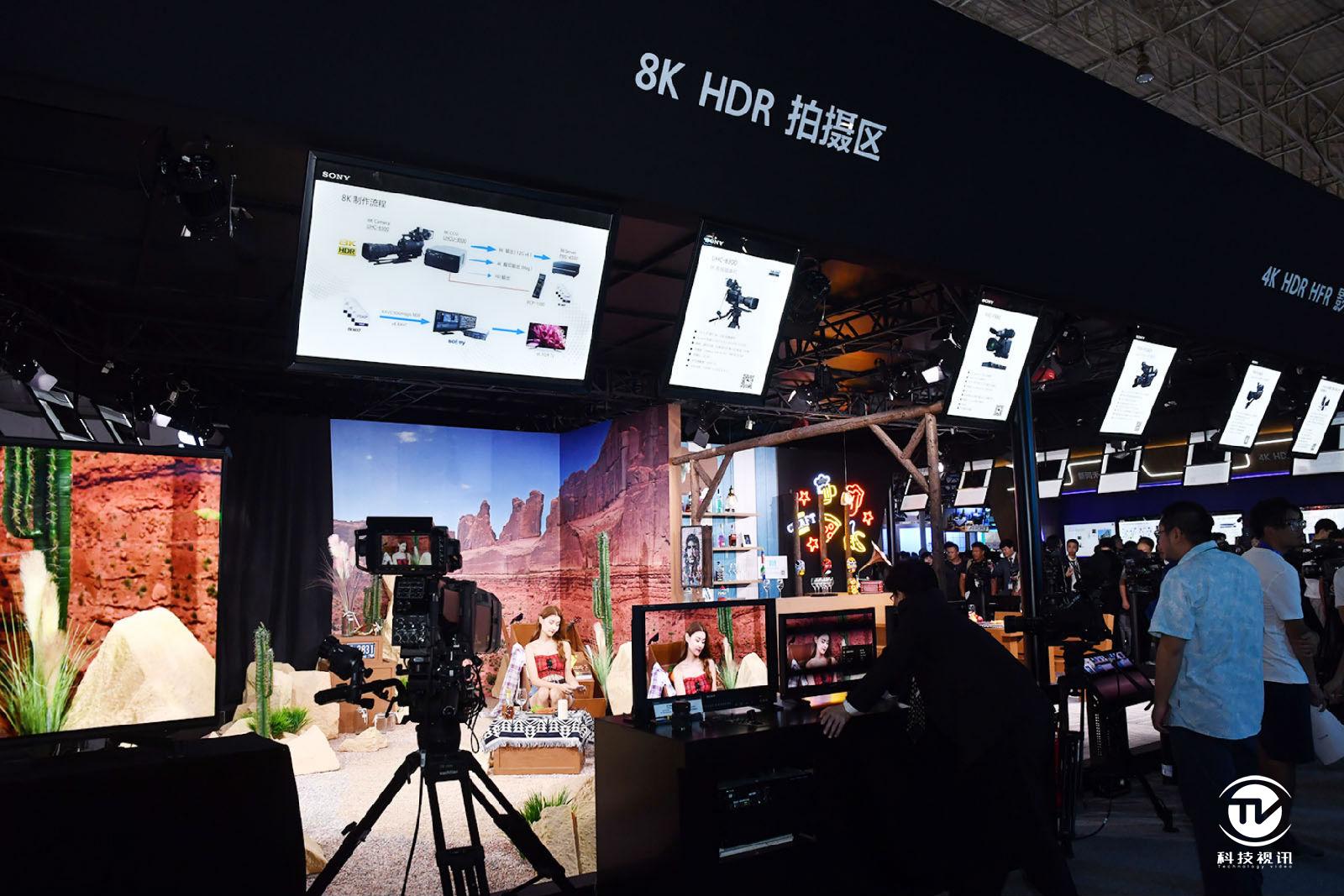 践行4k蓄势8k索尼携4k新品及8k新技术惊艳亮相birtv2019