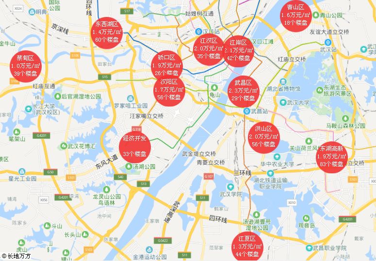 收藏!武汉8月买房地图出炉__凤凰网