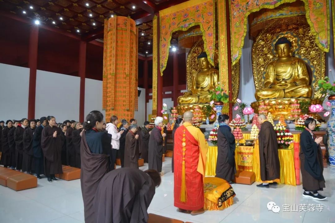 图片集:东莞芙蓉寺精进佛七法会今日起七