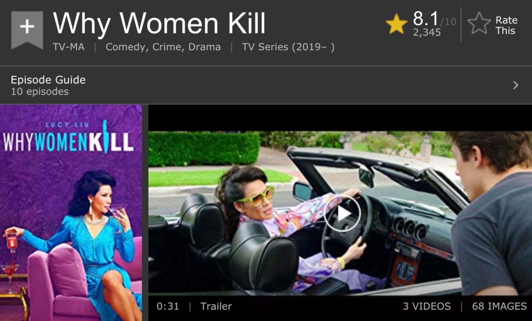 「桃桃淘电影」为什么《致命女人》在国内会这么受欢迎？