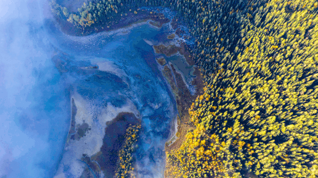 慕士塔格峰 04 aerial xinjiang 风光四时皆不同