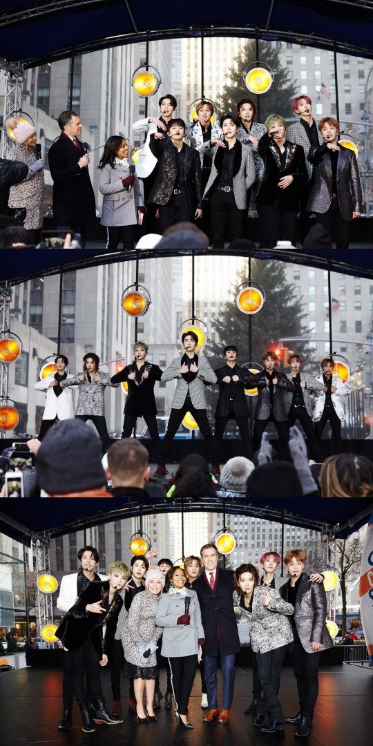 NCT 127出击美国NBC人气早间秀《TODAY SHOW》！以“TOP OF THE K-POP”集中照明