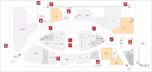 从50张商场平面图,看购物中心动线规划!