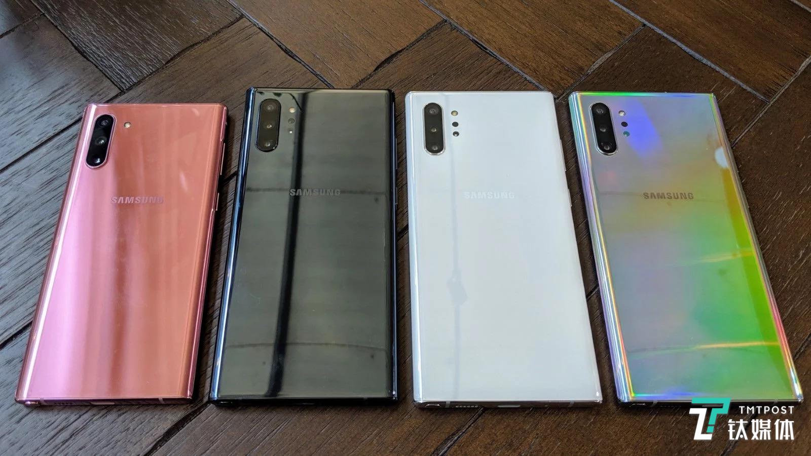 一大一小两款 三星Galaxy Note 10：支持 5G，S Pen 成“魔法棒”