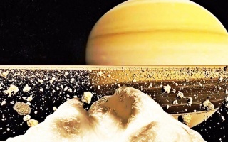 太阳系八大行星之一土星