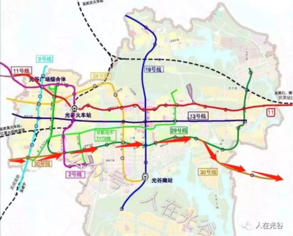 精品抓取 正文 武汉地铁11号线葛店段是武汉市首条延伸至市域外的地铁