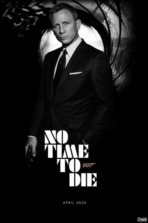 丹尼尔克雷格本人设计,邦德新片《007:无暇赴死》首曝海报
