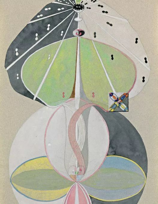 克林特(hilma af klint,1862-1944)是一名抽象艺术先锋,其绘画作品是