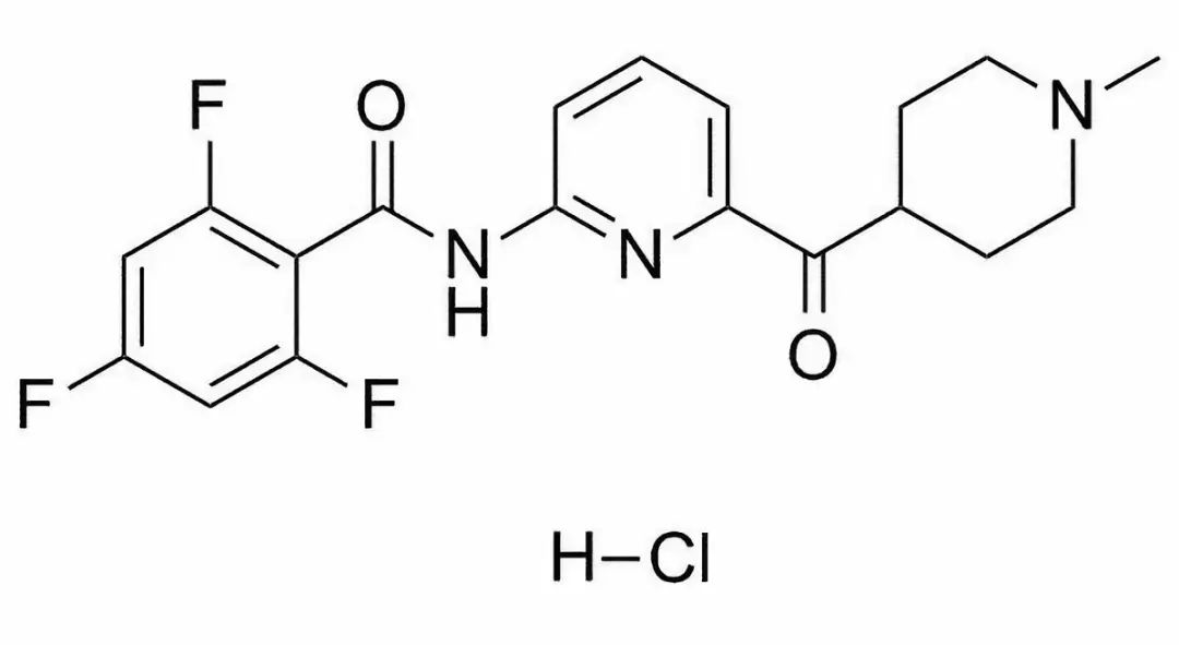 lasmiditan分子结构式丨anypodetos[public domain]然而,当我们为新