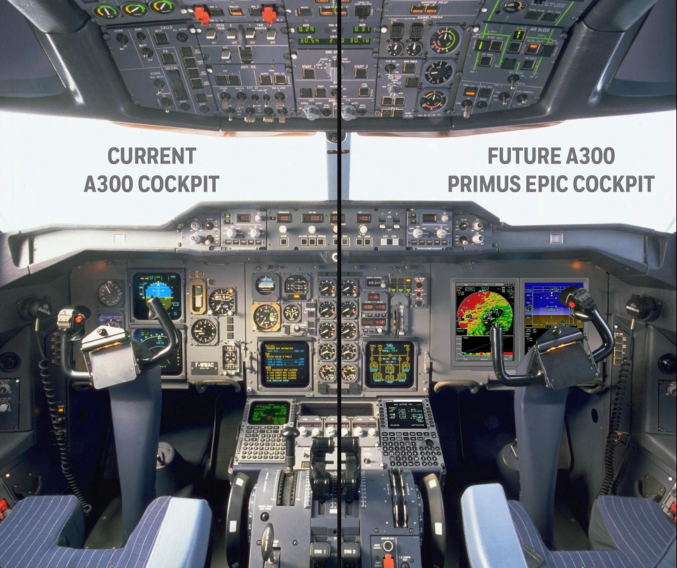 驾驶舱进一步电子化 空客测试ups首台翻新a300-600f