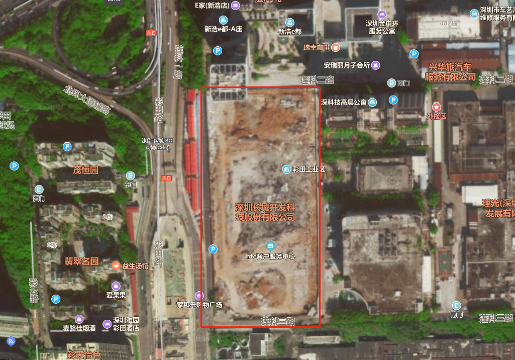 福田深科技城一期平面图公示两栋大楼预计2020年建成