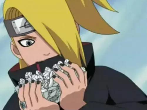 《火影忍者》迪达拉,晓组织专业玩泥巴的艺术家