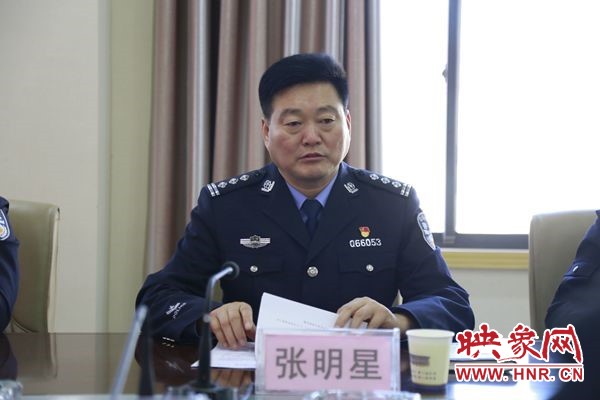交警支队党委委员,警务保障大队大队长张明星,交警支队警务保障大队