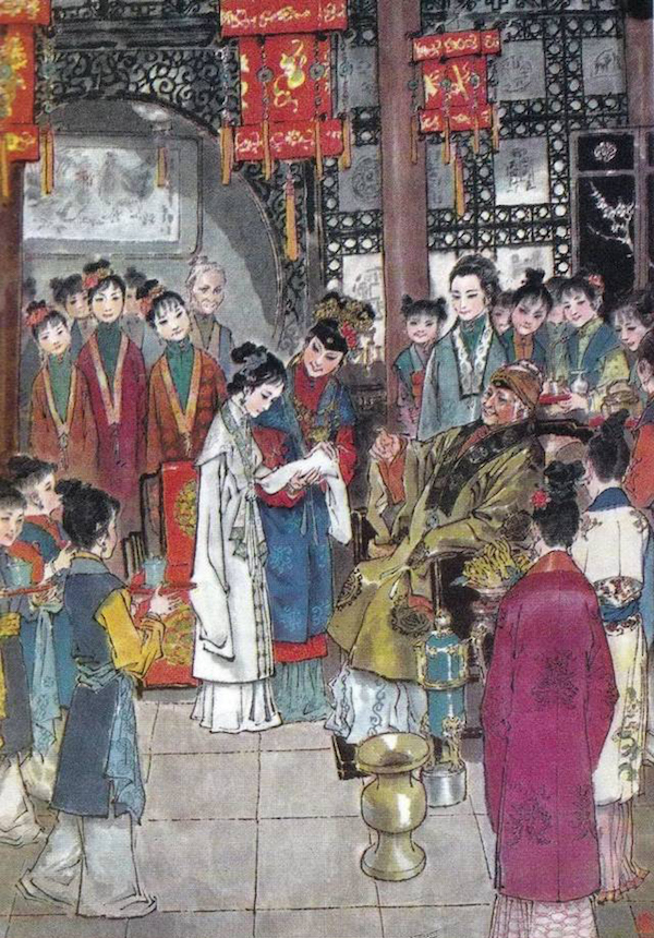 戴敦邦久事美术馆“缘话红楼”:退休后终于画了240幅__凤凰网