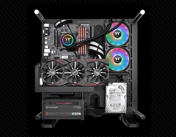 曜越Floe DX RGB TT Premium顶级版水冷开卖：1680万色灯