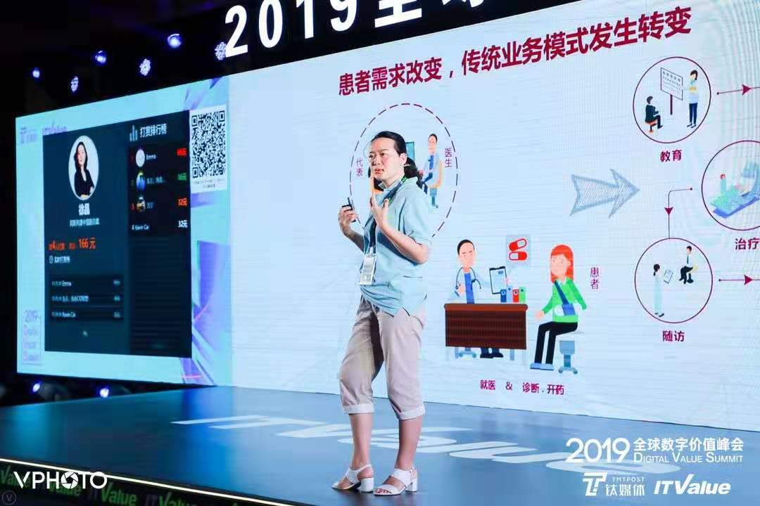 阿斯利康徐晶谈医药平台创新：需求已变，传统业务模式也在变 | 2019全球数字价值峰会