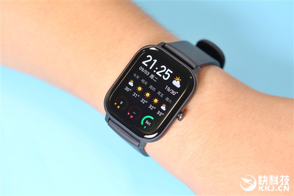 1.65英寸方屏 华米Amazfit GTS智能手表图赏