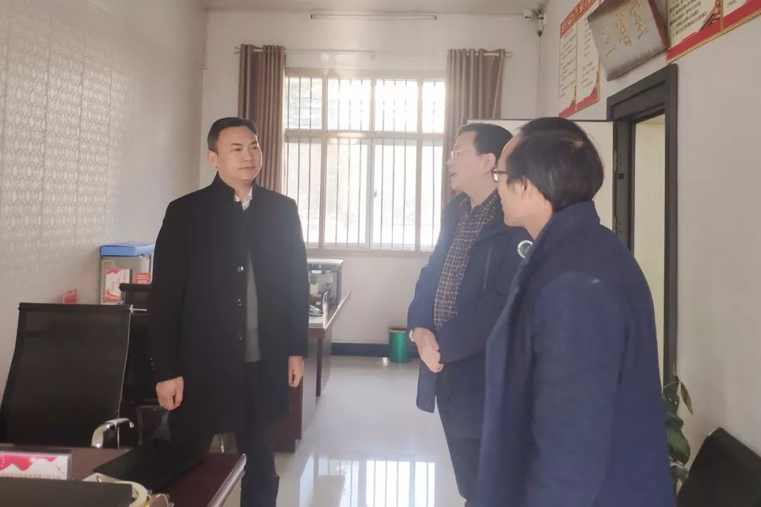 陈世海到潢川县江家集镇,双柳树镇等地调研