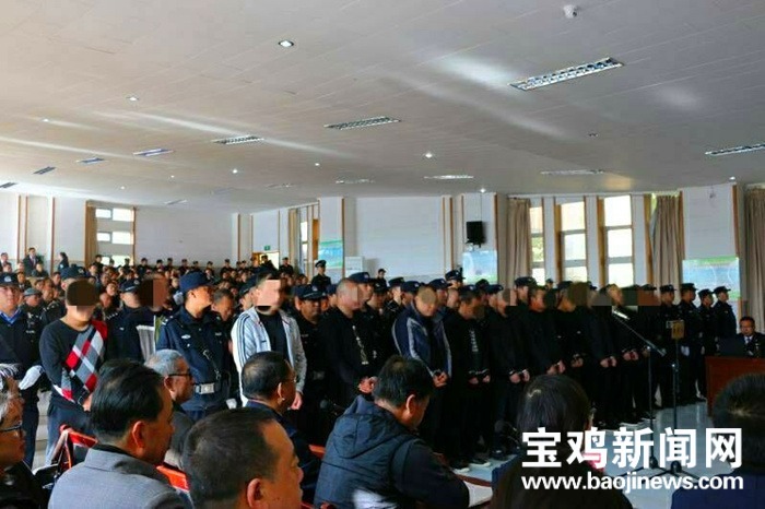 大快人心宝鸡陇县首例黑社会性质组织犯罪案宣判23人获刑最高被判20年