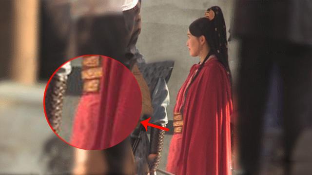 唐嫣孕肚太明显!古装扮相小腹凸出,身型如六月怀胎