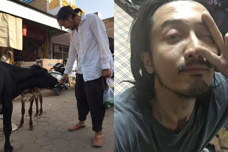 王传君穿着邋遢似流浪汉,遭轮番打击变颓废,长发胡茬显沧桑