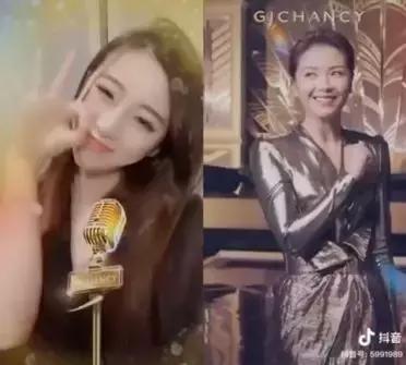 明星+综艺 姬存希玩转抖音贴纸