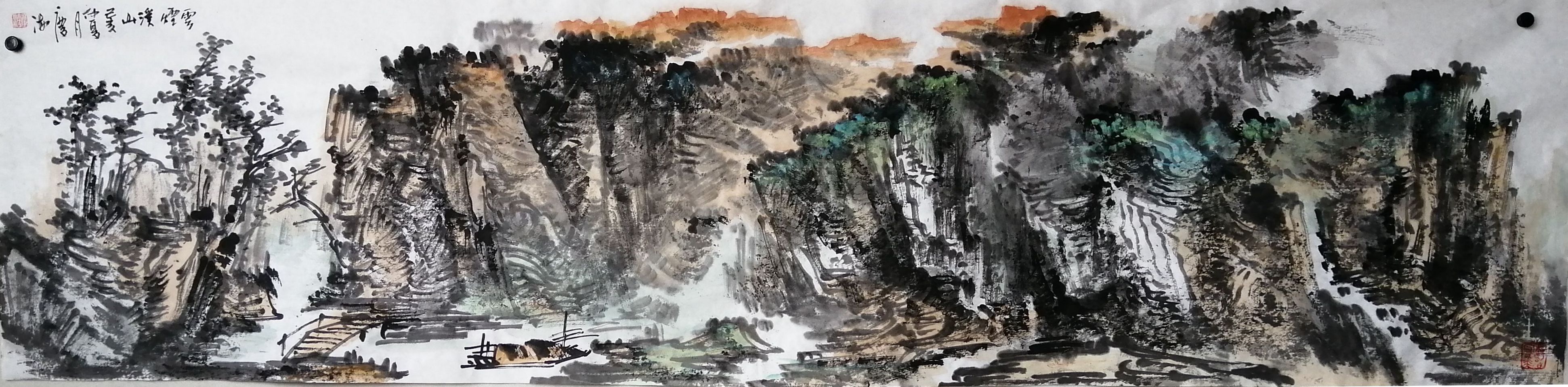 画家李庆海—当代实力派山水画家