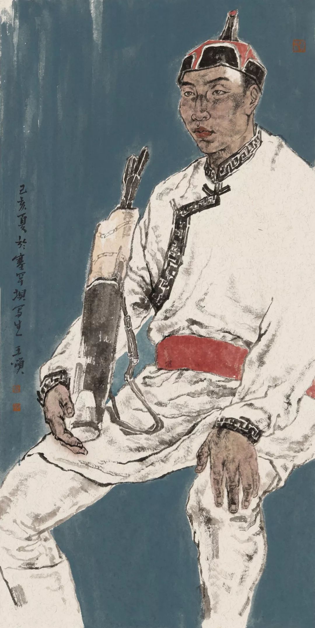 草原上的行走 | 王颂写意人物作品欣赏