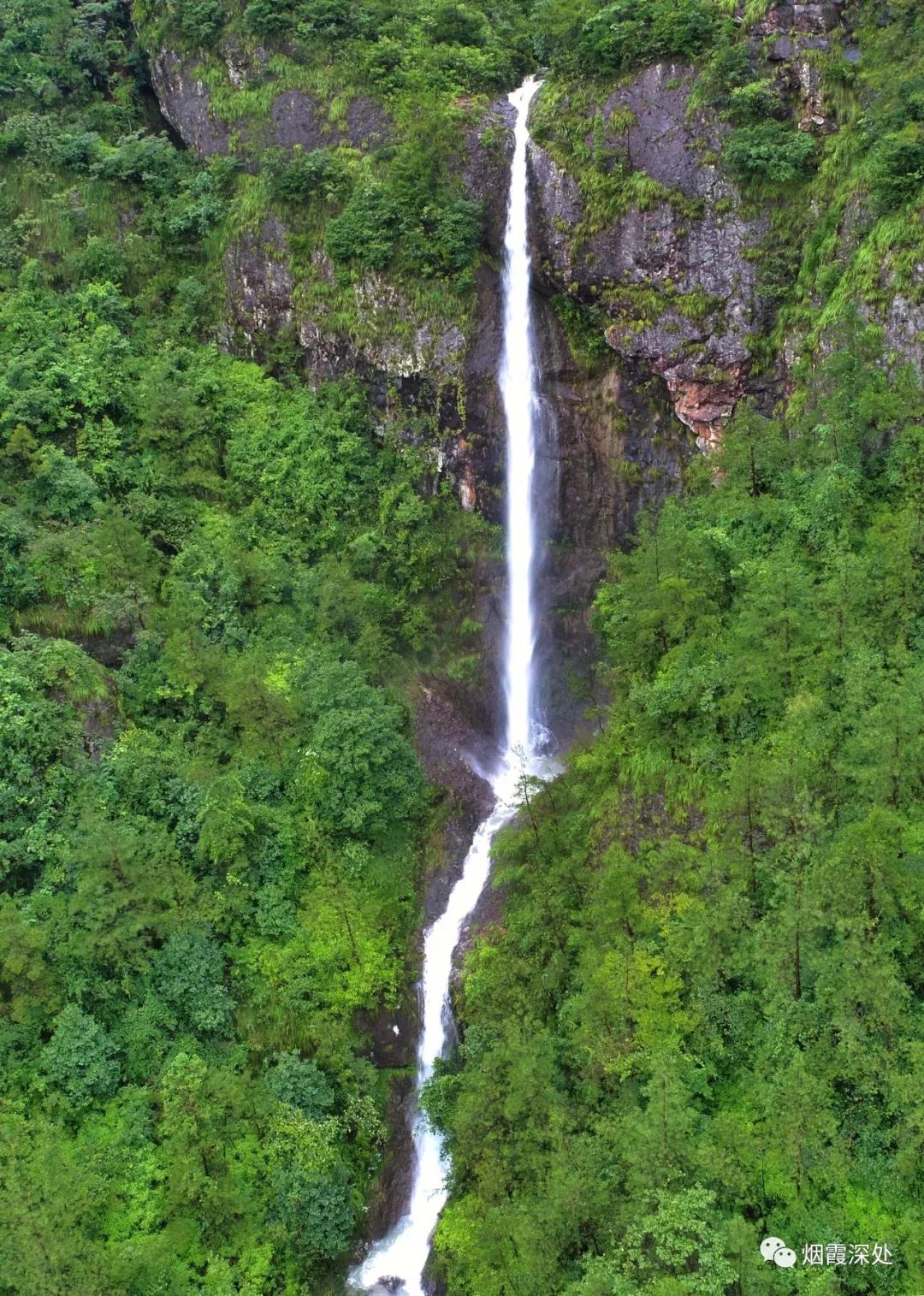 仙居八景之水帘瀑布